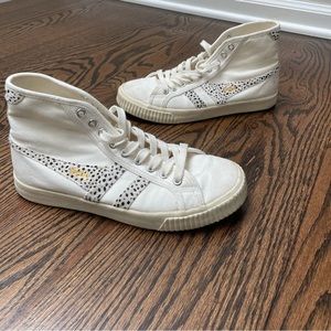 Gola High Top White Sneakers